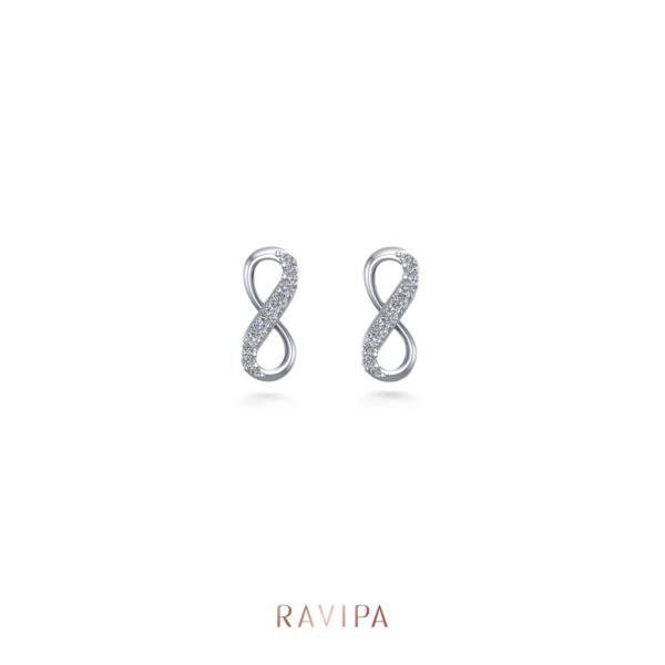 Unbreakable Infinity Diamond Earrings